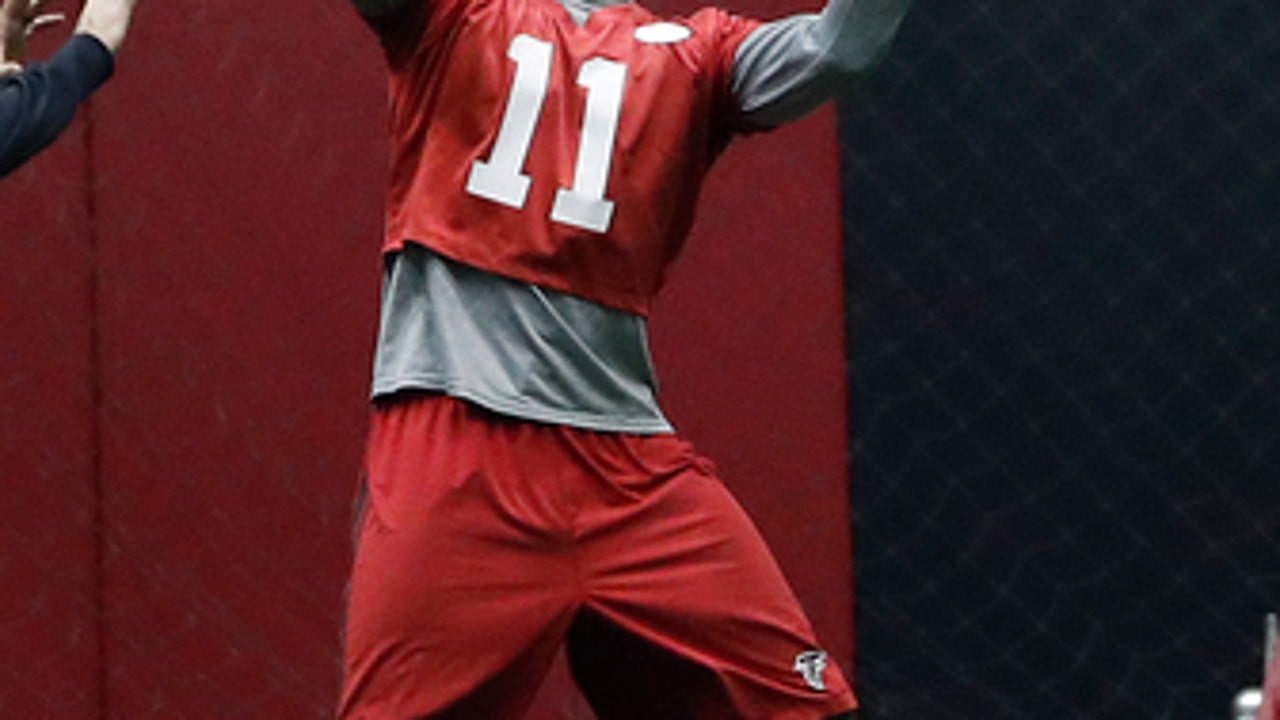 Falcons WR Julio Jones practices, coach says 'looked good'